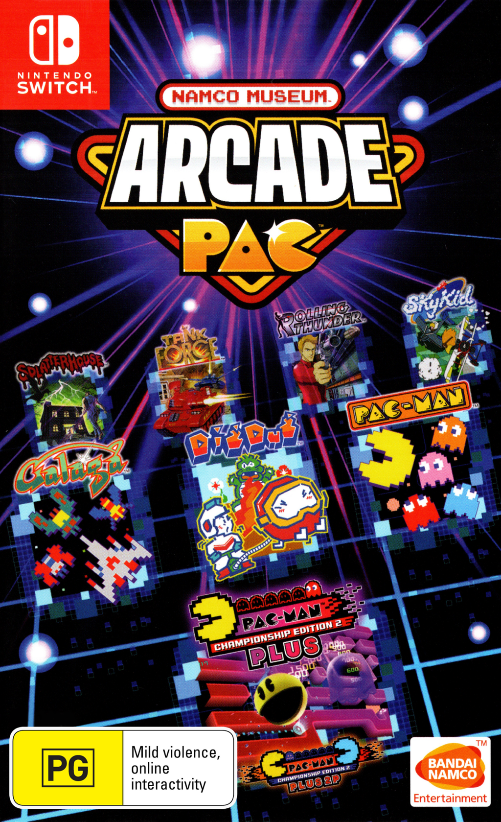Namco Museum Arcade Pac - Switch – Super Retro