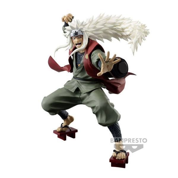 Naruto Shippuden Banpresto Figure Colosseum Jiraiya - Super Retro