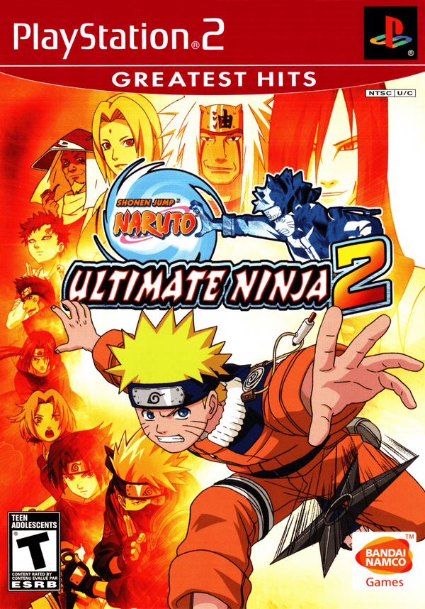 Naruto: Ultimate Ninja 2 - PS2 (NTSC) - Super Retro