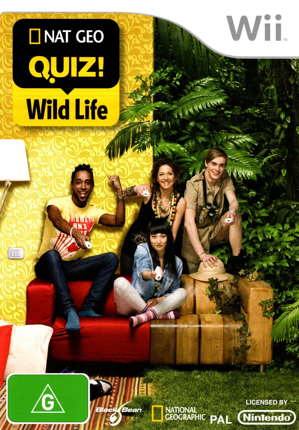 Nat Geo Quiz! Wild Life - Wii - Super Retro