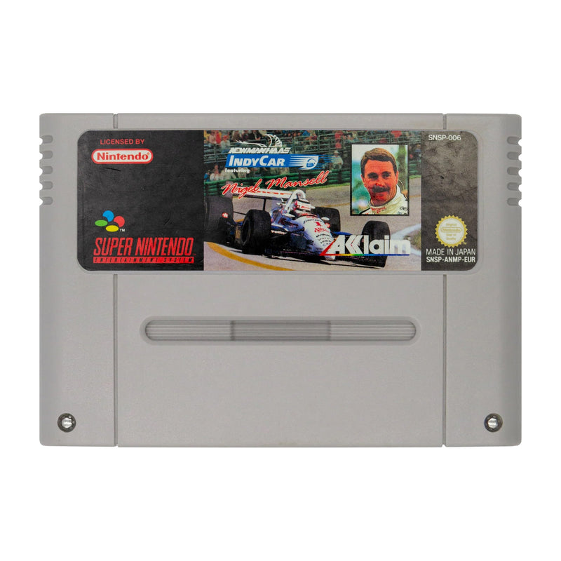 Newman/Haas IndyCar featuring Nigel Mansell - SNES