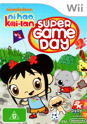Nickelodeon Ni Hao kai - Lan: Super Game Day - Wii - Super Retro