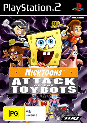 Nicktoons: Attack of the Toybots - PS2 - Super Retro