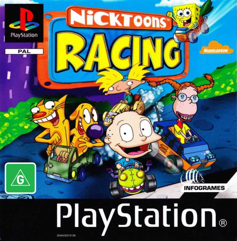 Nicktoons Racing - PS1 - Super Retro - Playstation 1