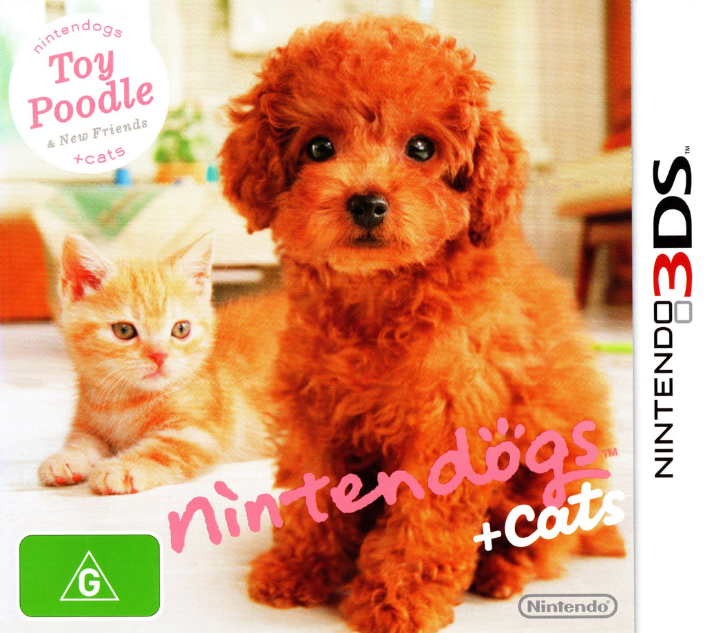 Nintendogs Merch Nintendogs + Cats Toy Poodle & New Friends - 3DS - Super Retro ...