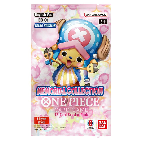 One Piece Card Game Memorial Collection (EB-01) Extra Booster Pack - Super Retro