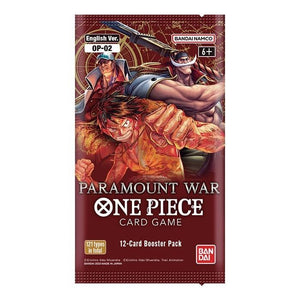 One Piece Card Game Paramount War (OP - 02) Booster Pack - Super Retro