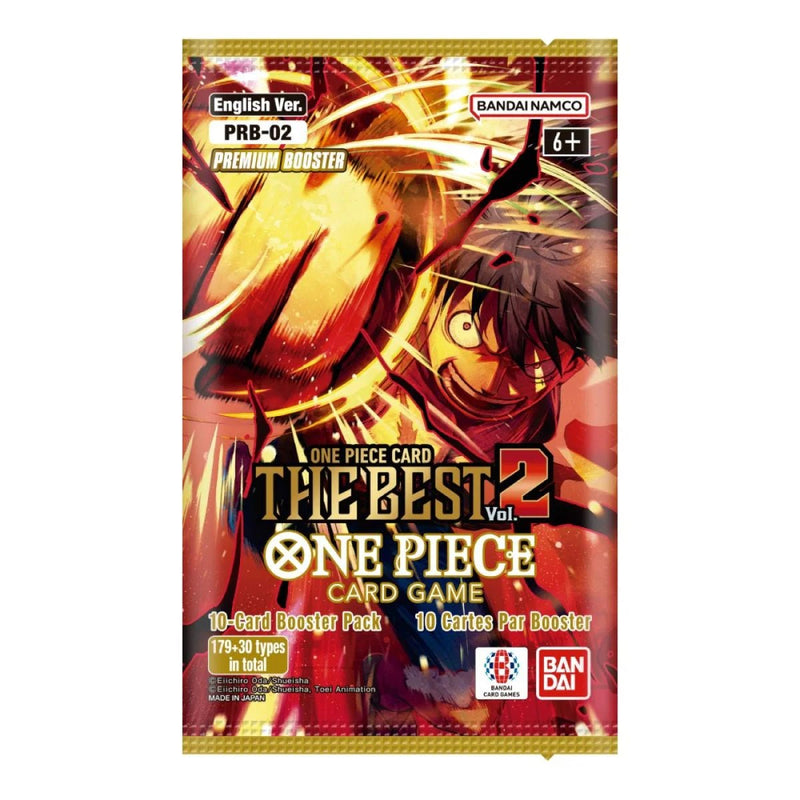 One Piece Card Game The Best Vol.2 (PRB - 02) Premium Booster Pack - Super Retro
