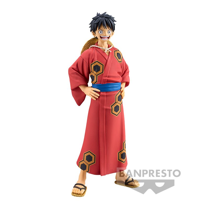 One Piece DXF The Grandline Series Wanokuni Monkey D. Luffy Yukata Ver. - Super Retro