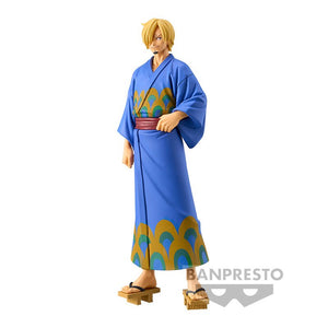 One Piece DXF The Grandline Series Wanokuni Sanji Yukata Ver. - Super Retro