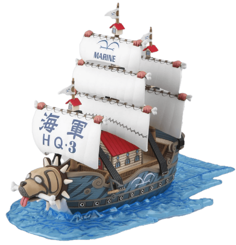 One Piece Grand Ship Collection - Garp's Ship - Super Retro