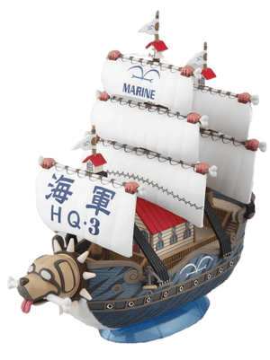 One Piece Grand Ship Collection - Garp's Ship - Super Retro