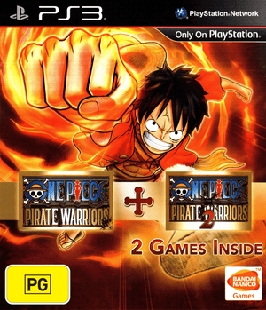 One Piece: Pirate Warriors + One Piece: Pirate Warriors 2 - PS3 - Super Retro