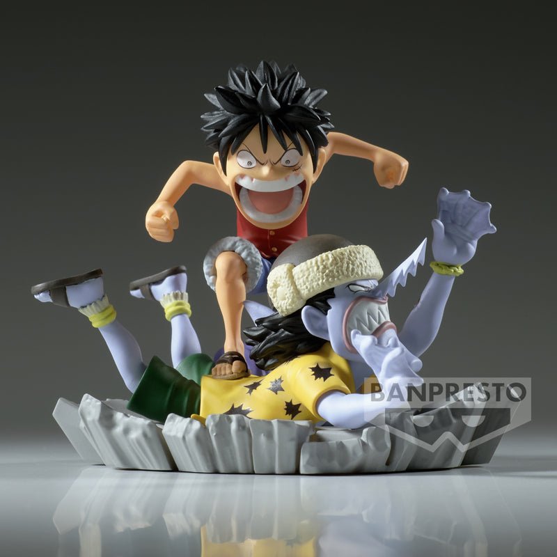 One Piece World Collectable Figure Log Stories - Monkey D. Luffy vs. Arlong - Super Retro