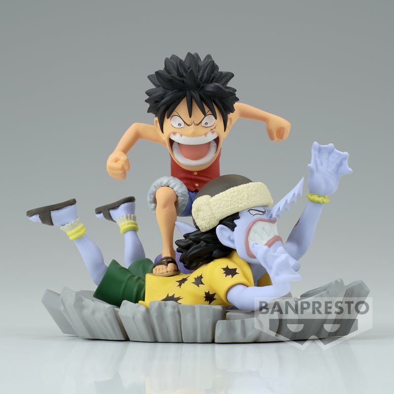 One Piece World Collectable Figure Log Stories - Monkey D. Luffy vs. Arlong - Super Retro