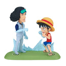 One Piece World Collectable Figure Log Stories - Monkey D. Luffy Vs. Kuzan - Super Retro