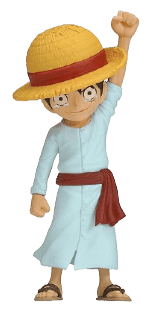 One Piece World Collectable Figure Sign of our Fellowship - Monkey D. Luffy - Super Retro