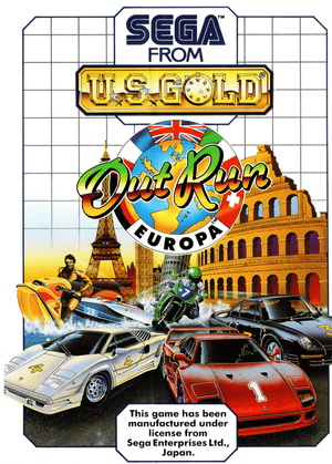 Out Run Europa - Super Retro