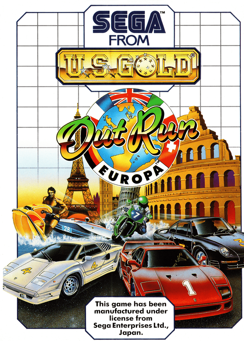 Out Run Europa – Super Retro