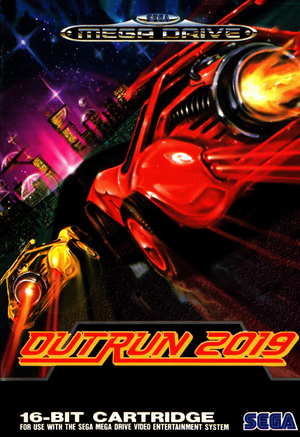 Outrun 2019 - Mega Drive - Super Retro