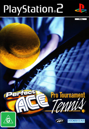 Perfect Ace: Pro Tournament Tennis - PS2 - Super Retro