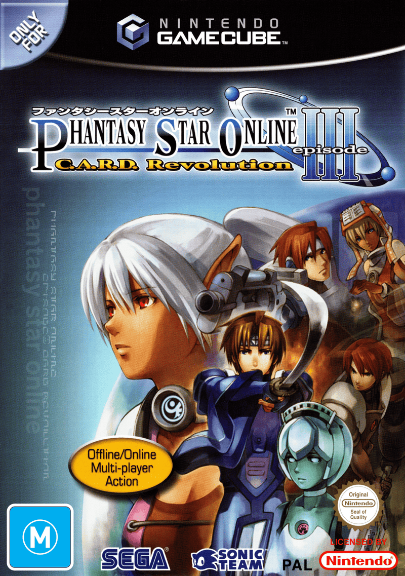 Phantasy Star Online Episode III: C.A.R.D. Revolution - Super Retro