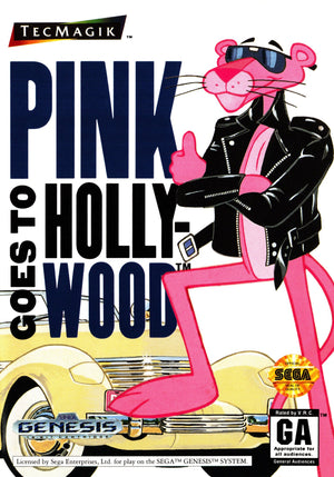 Pink Goes to Hollywood - Mega Drive - Super Retro