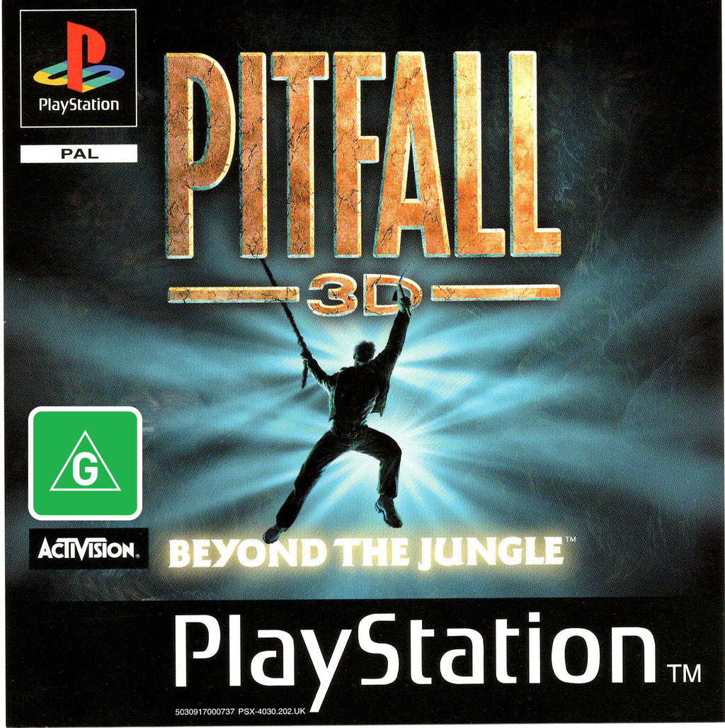 PITFALL 3D COMPLET SUR SONY PLAYSTATION 1 PS1 PAL PITFALL 3D COMPLET SUR SONY PLAYSTATION 1 PS1 PAL
