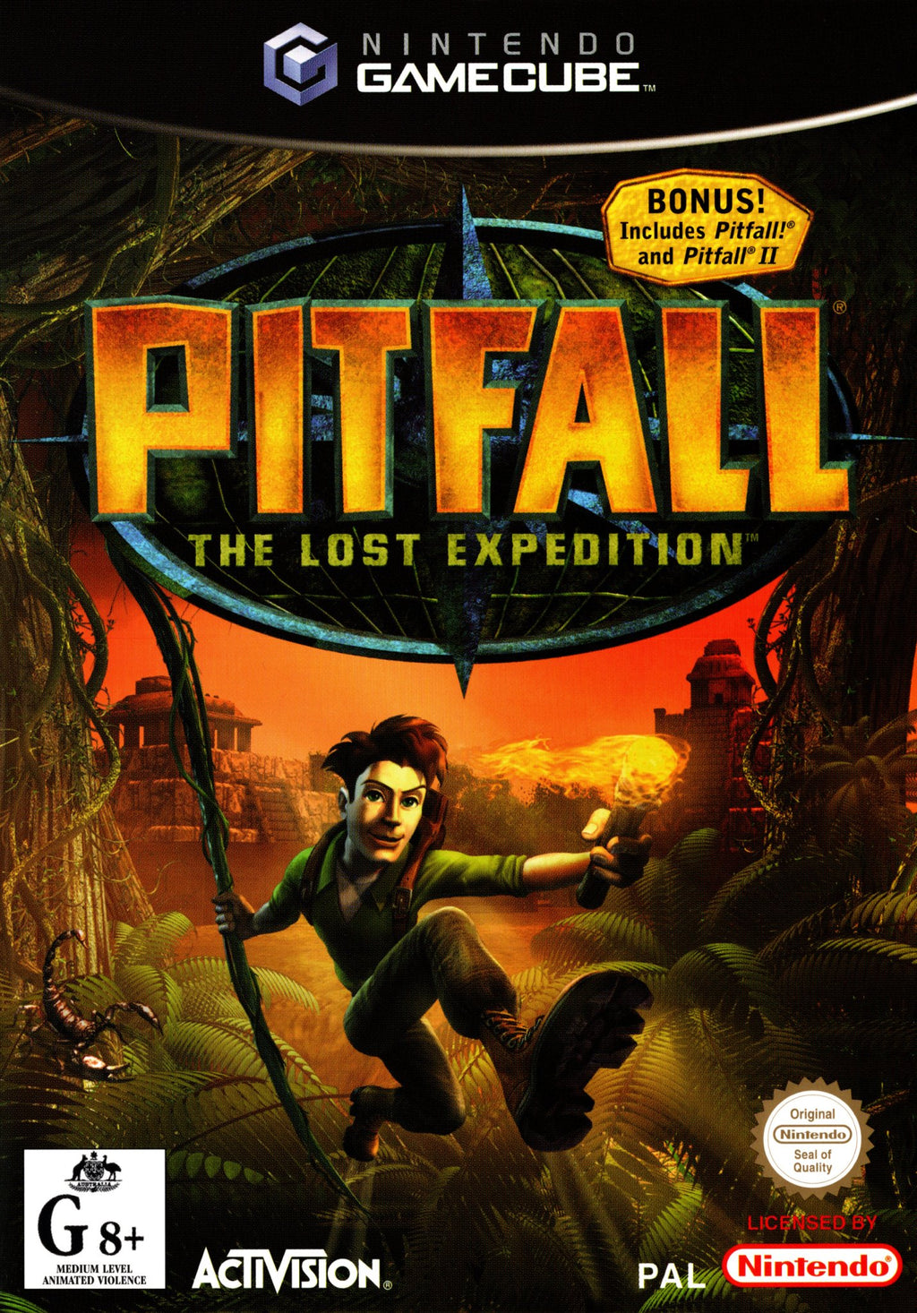 Pitfall: The Lost Expedition - GameCube - Super Retro - Gamecube