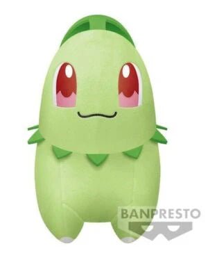 Pokemon Chikorita Big Plush - Super Retro