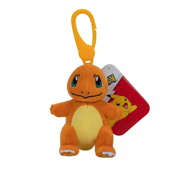 Pokemon Clip On Plush Charmander - Super Retro