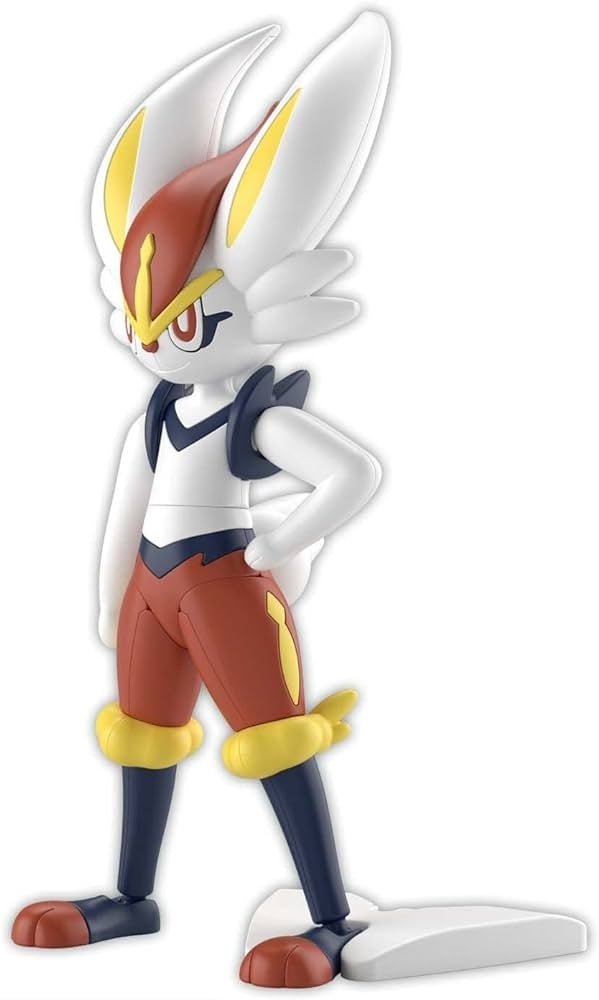 Pokemon Model Kit - Cinderace - Super Retro - Figures