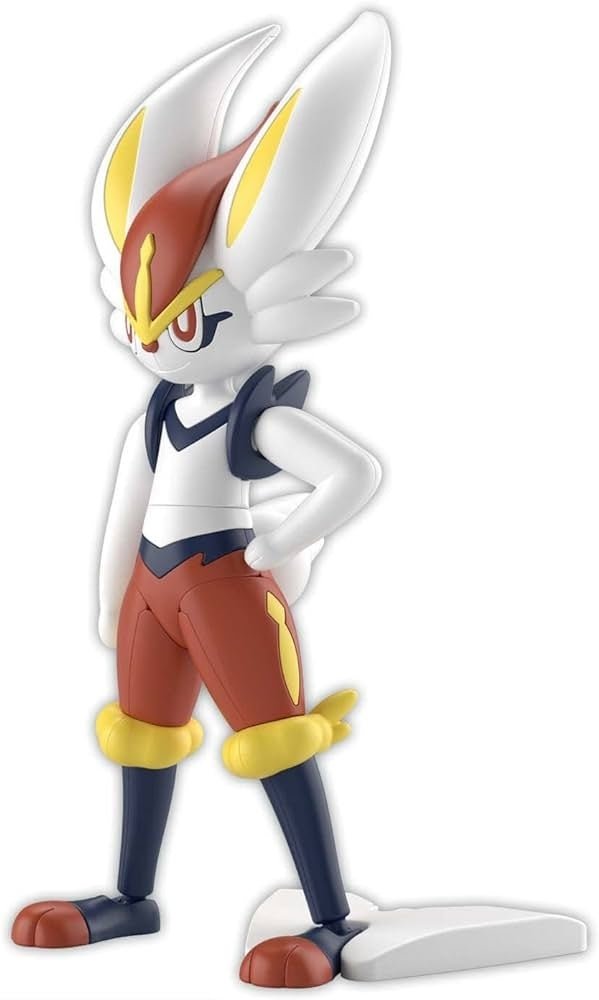 Pokemon Model Kit - Cinderace - Super Retro