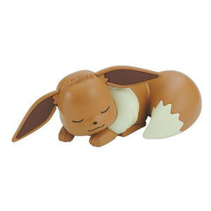 Pokemon Model Kit Quick!! 07 Eevee Sleeping Pose - Super Retro