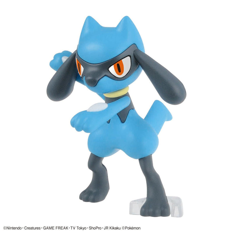 Pokemon Model Kit - Riolu & Lucario - Super Retro