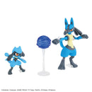 Pokemon Model Kit - Riolu & Lucario - Super Retro