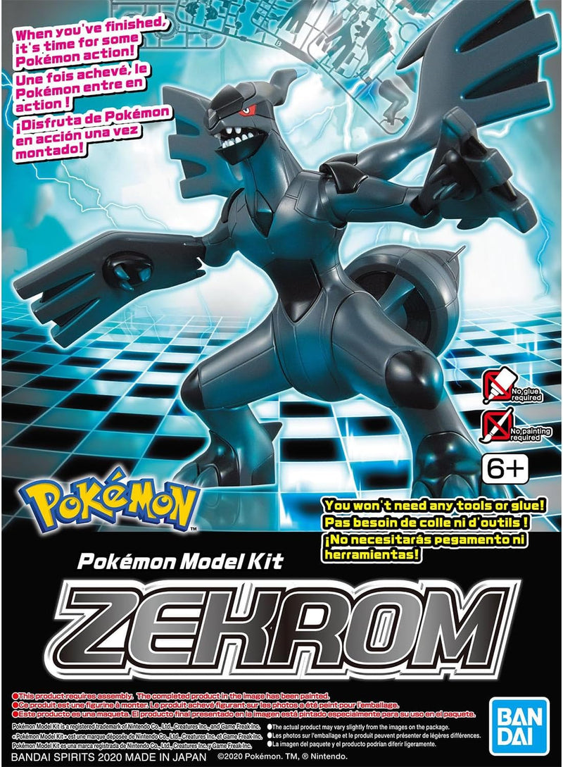 Pokemon Model Kit - Zekrom - Super Retro