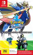 Pokemon Sword + Pokemon Sword Expansion Pass - Switch - Super Retro