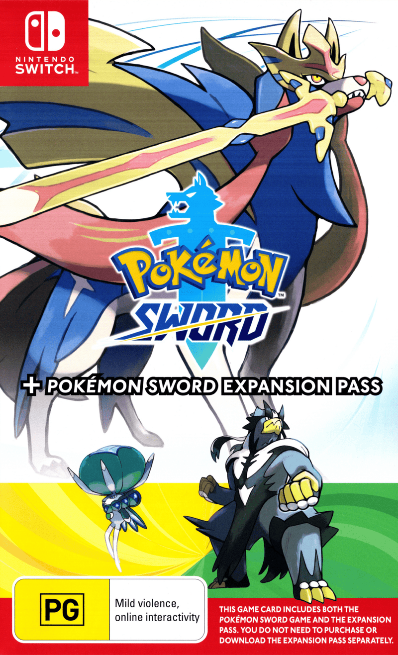 Pokemon Sword + Pokemon Sword Expansion Pass - Switch - Super