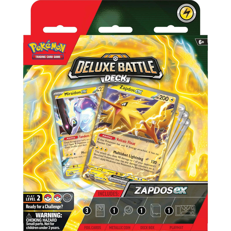 Pokemon TCG - Deluxe Battle Deck Zapdos ex - Super Retro