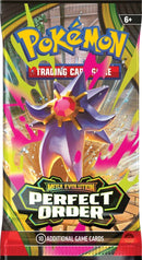 Pokemon TCG Mega Evolution Perfect Order - Booster Pack - Super Retro
