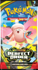 Pokemon TCG Mega Evolution Perfect Order - Booster Pack - Super Retro