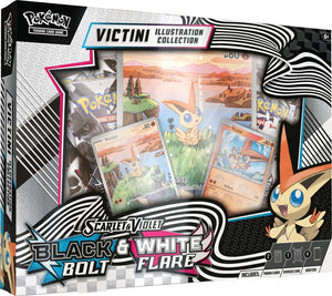 Pokemon TCG Scarlet & Violet 10.5 Unova Victini Illustration Collection - Super Retro