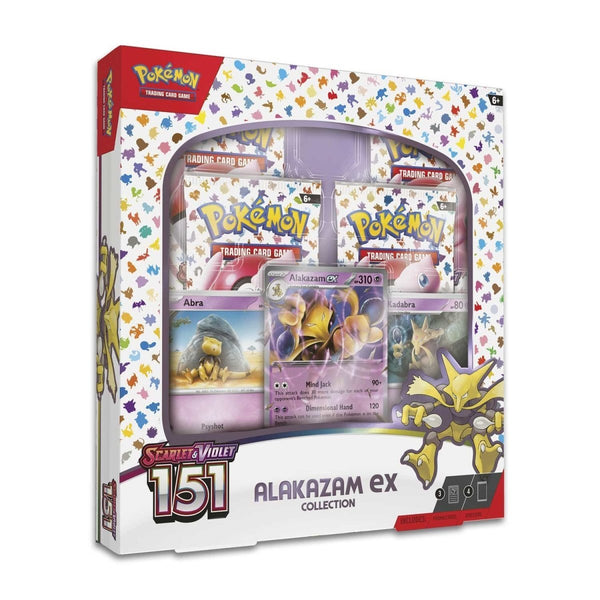 Pokemon TCG Scarlet & Violet 151 Collection Alakazam ex - Super Retro