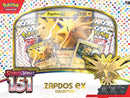 Pokemon TCG Scarlet & Violet 151 Collection Zapdos ex - Super Retro