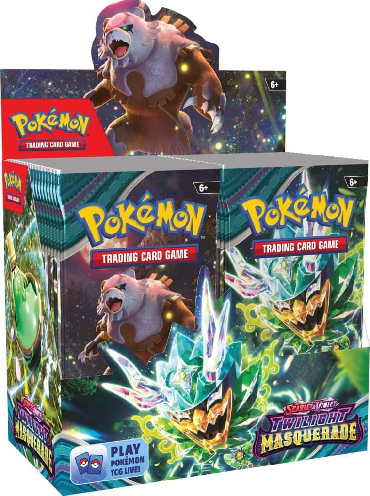 Pokemon TCG Scarlet & Violet 6 Twilight Masquerade - Booster Box - Super Retro