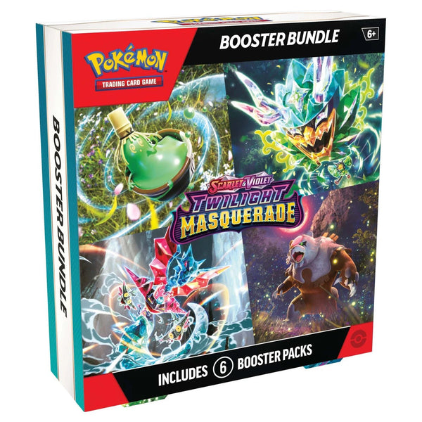 Pokemon TCG Scarlet & Violet 6 Twilight Masquerade - Booster Bundle - Super Retro