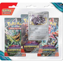 Pokemon TCG Scarlet & Violet 6 Twilight Masquerade - Three Booster Blister Revavroom - Super Retro