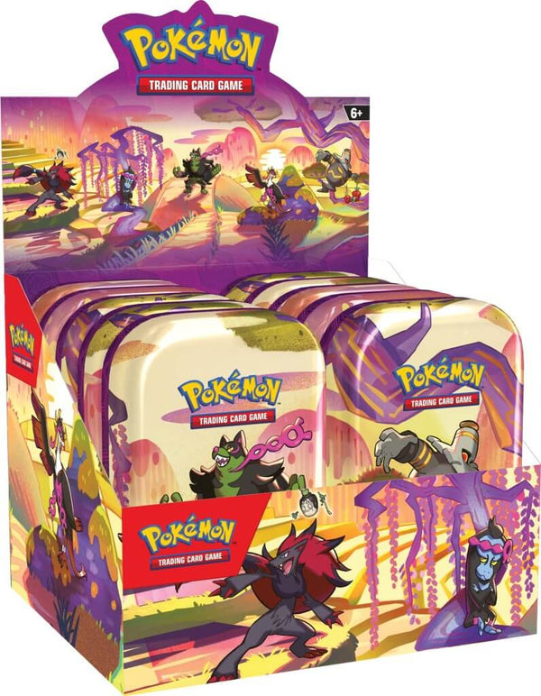 Pokemon TCG Scarlet & Violet 6.5 Shrouded Fable Mini Tin - Super Retro