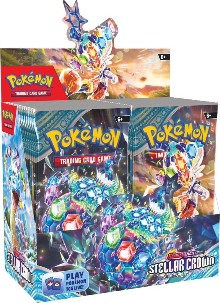 Pokemon TCG Scarlet & Violet 7 Stellar Crown - Booster Box - Super Retro